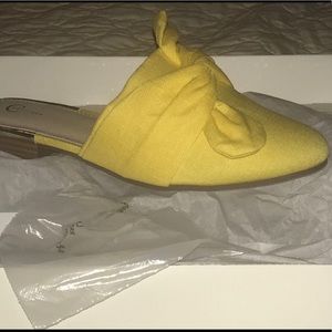 New Yellow Mules